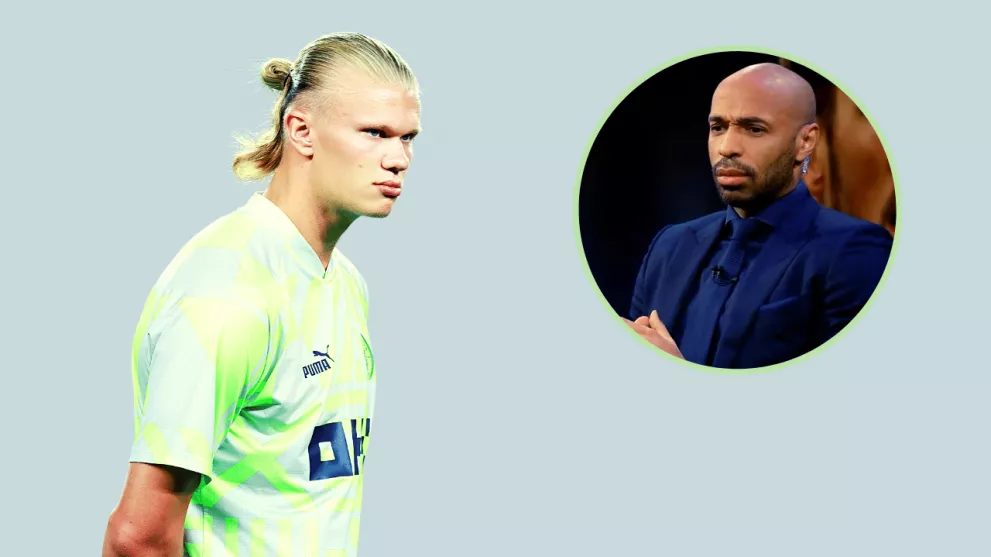 erling haaland thierry henry advice