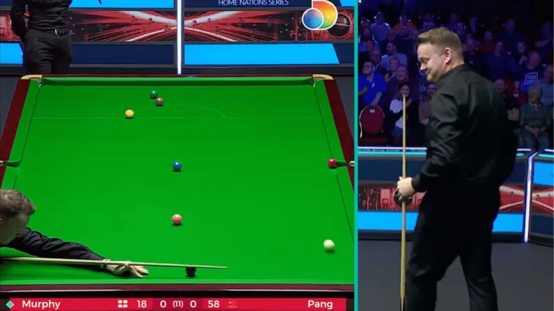 Shaun Murphy Couldn't Resist Joke With Crowd After Pulling Off Filthy Trick Shot