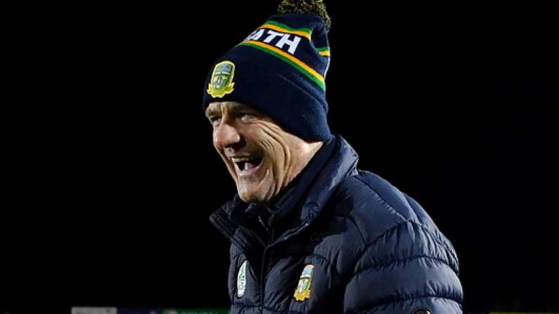 Meath manager Colm O'Rourke before the O'Byrne Cup Group B Round 1 match between Carlow and Meath at Netwatch Cullen Park in Carlow. Photo by Ray McManus/Sportsfile