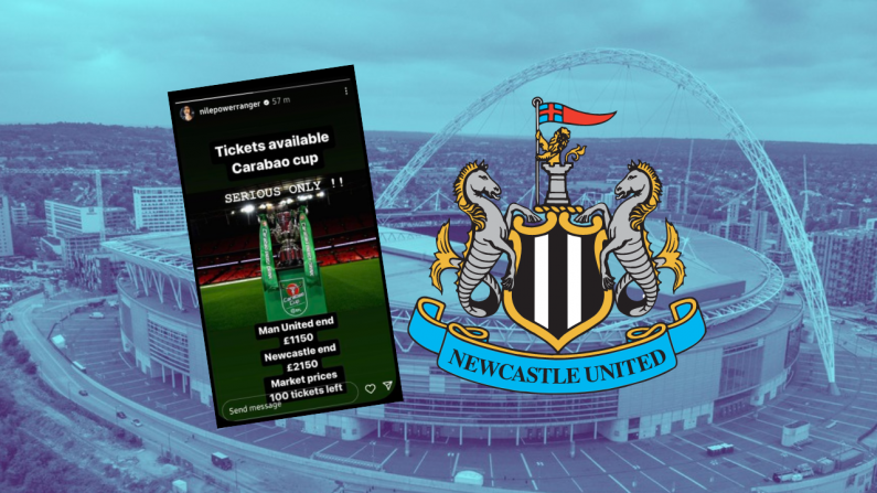 Ex-Newcastle Player Slammed By Fans For Touting EFL Cup Final Tickets