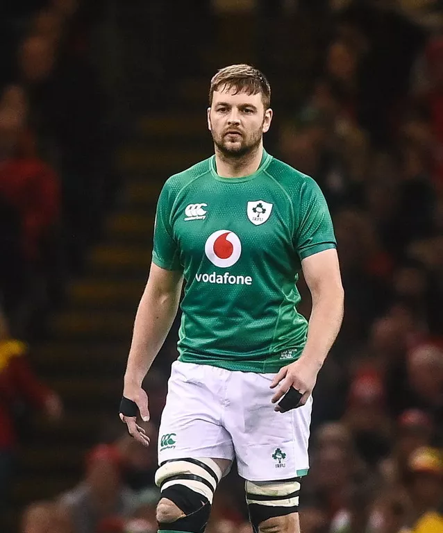 Iain Henderson featuring in the Six Nations 