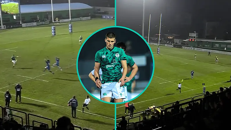 Ireland U20 Star Sam Prendergast Defied Belief With Frankly Ridiculous Kick Against Italy