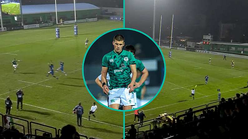 Ireland U20 Star Sam Prendergast Defied Belief With Frankly Ridiculous Kick Against Italy