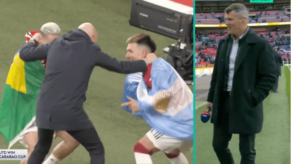 roy keane erik ten hag carabao cup final