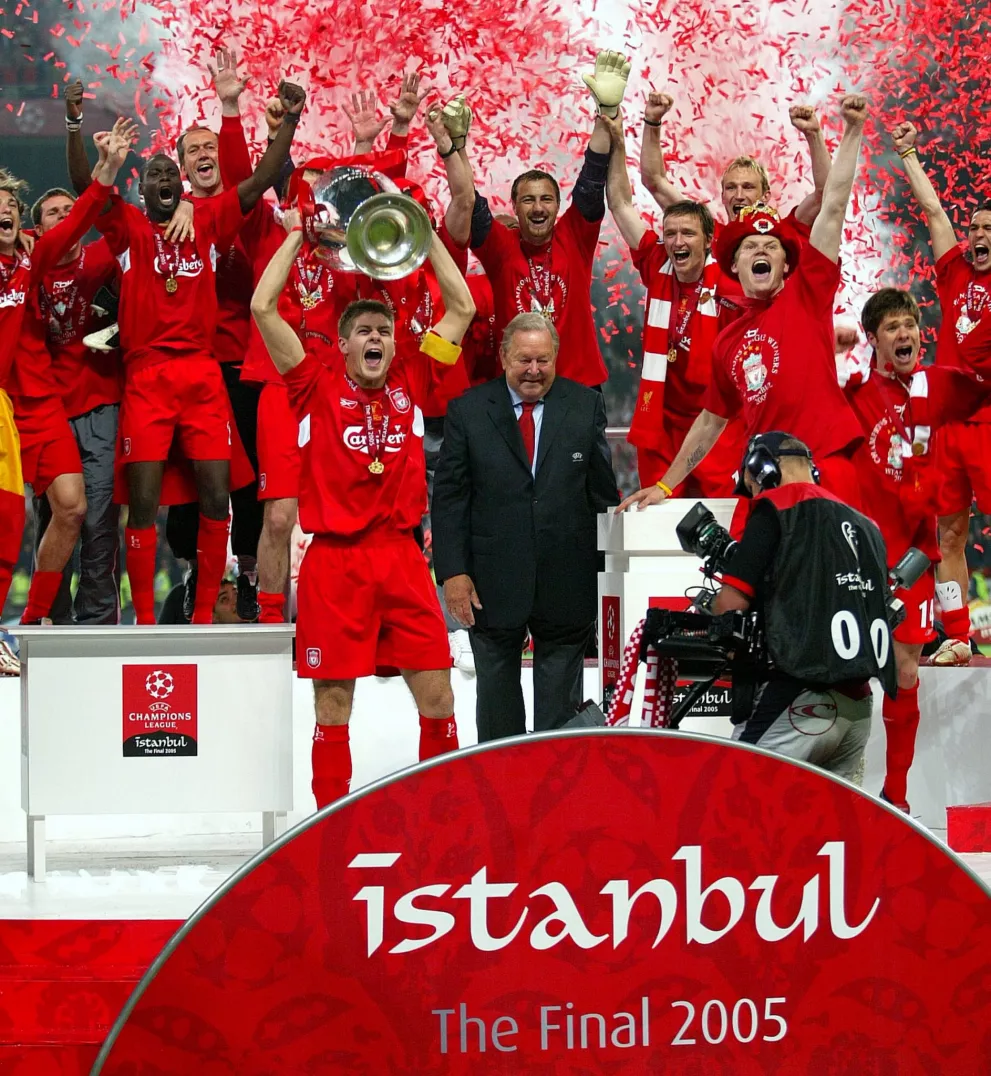 Liverpool win the 2005 Champions League
