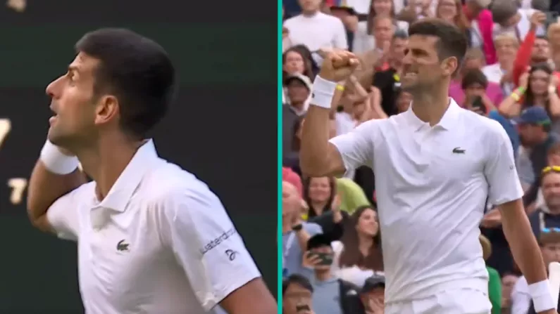 Novak Djokovic Silences Partisan Wimbledon Crowd With Epic Point