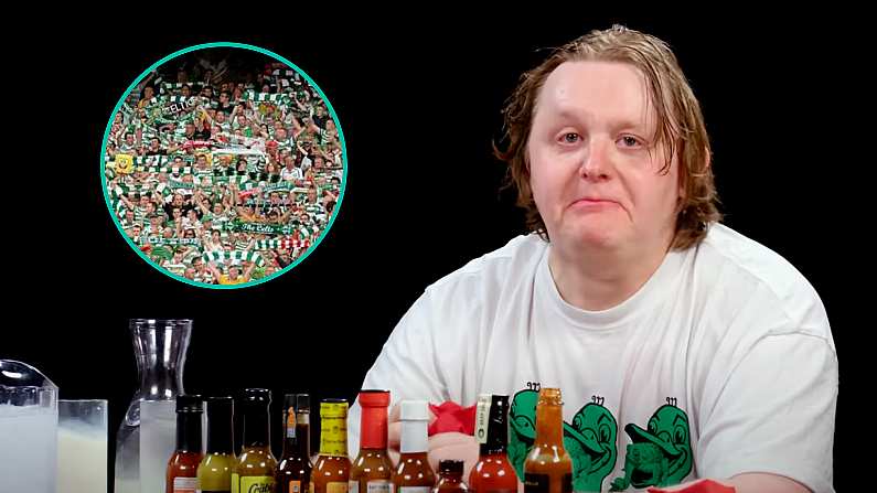 Lewis Capaldi Reveals Favourite Celtic Song During Brilliant Chicken Wing Challenge