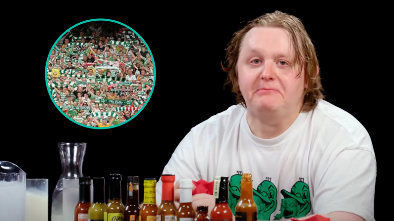 Lewis Capaldi Reveals Favourite Celtic Song During Brilliant Chicken Wing Challenge