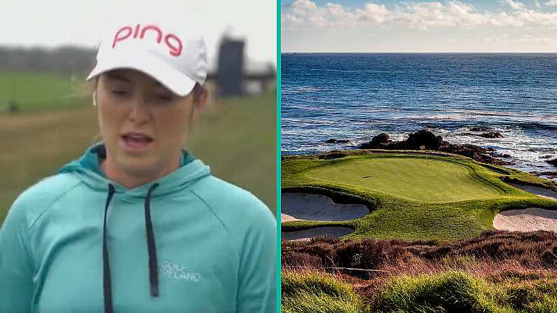 Aine Donegan Explains Mid-Round How She Qualified For US Open On A Whim