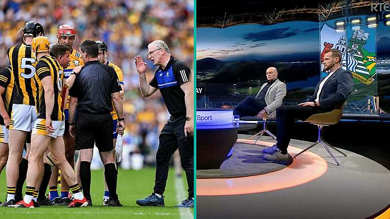 RTÉ Pundits Agree Clare Unfortunate With Big Refereeing Mistake In Kilkenny Loss