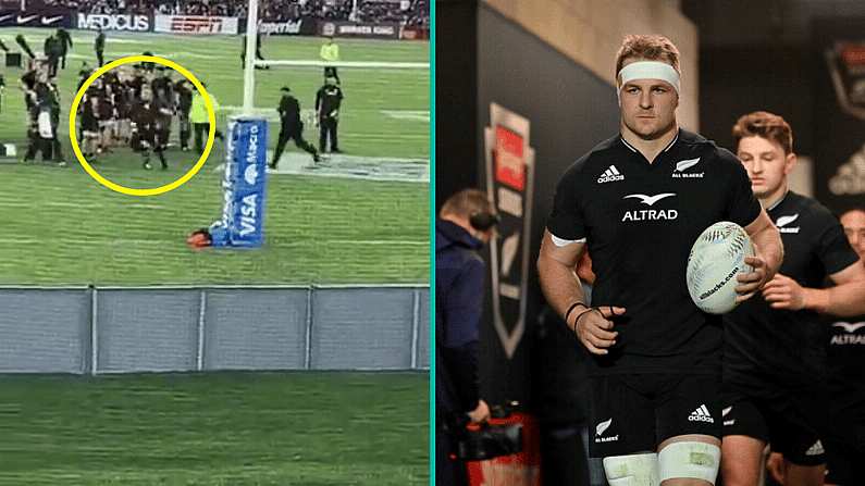 New Zealand Captain Sam Cane Apologises For Taking Out Pitch Invader In Argentina