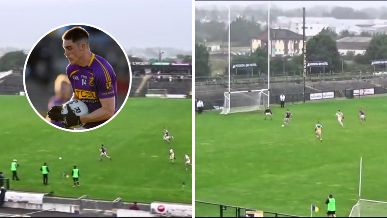 Roscommon Gaels Man Scores One Of The Great 'Soccer Style' Goals