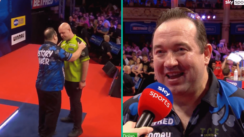 Ireland's Brendan Dolan Thrilled After Producing One Of Biggest 'Shocks' In Darts History