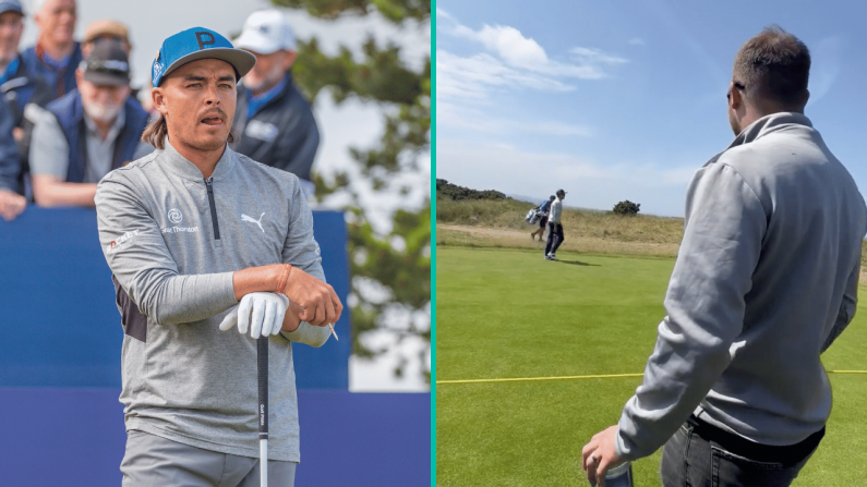 Rickie Folwer Was Heckled By Leeds Fan At The Open For Bizarre Reason