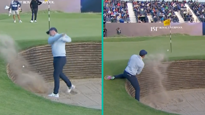 Miraculous Par Save At 18 Could Prove Vital For Rory McIlroy's Open Hopes
