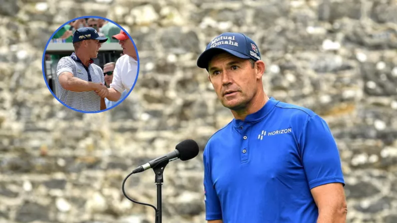 Padraig Harrington Explains Tense Moment With LIV Playing Partner At The Open