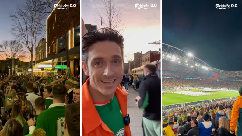 Watch: Stephen Byrne Vlogs Ireland's Opener V Australia
