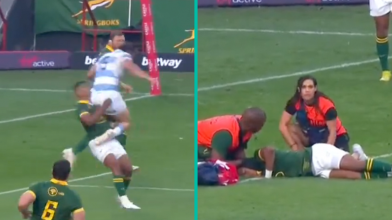 Irish Ref Under Fire After Hugely Controversial Decision During Springboks Vs Argentina