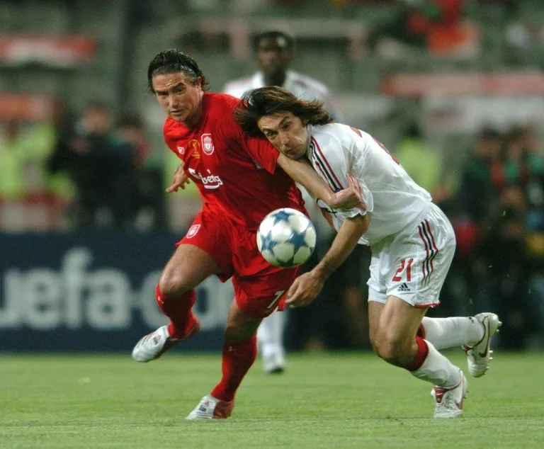 Liverpool AC Milan Andrea Pirlo2005