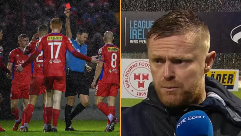 Livid Damien Duff Rips Into Refereeing Standards After Controversial Red Card