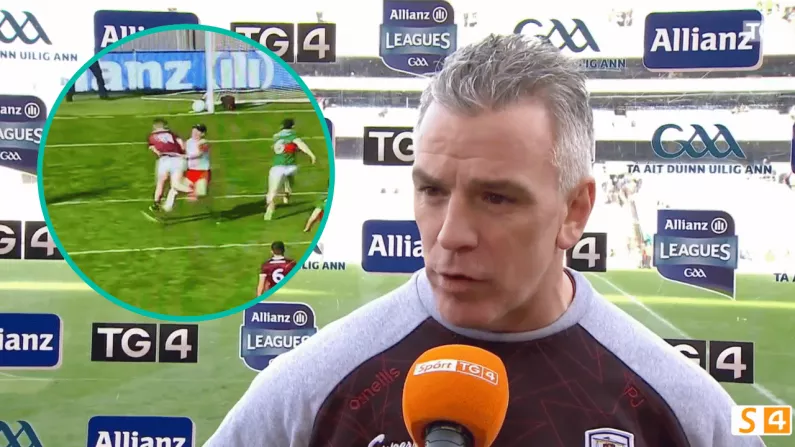 Padraic Joyce Unhappy Over Red Card Call That Cost Galway Dearly Against Mayo