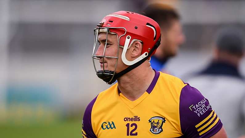 18 June 2022; A dejected Lee Chin of Wexford after the GAA Hurling All-Ireland Senior Championship Quarter-Final match between Clare and Wexford at the FBD Semple Stadium in Thurles, Tipperary. Photo by Daire Brennan/Sportsfile