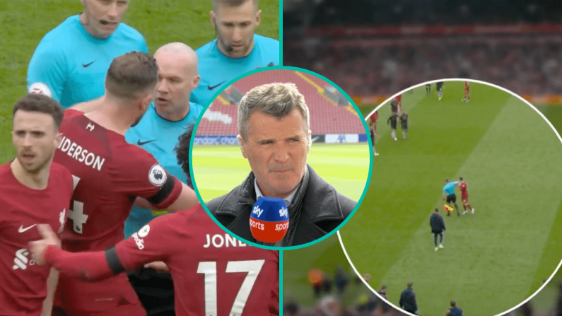 Roy Keane Launches Stinging Attack On Andy Robertson After Linesman Accusation