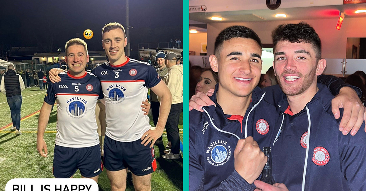 New York v Leitrim: Players Celebrate In Style After The Historic Win - Vimarsana News