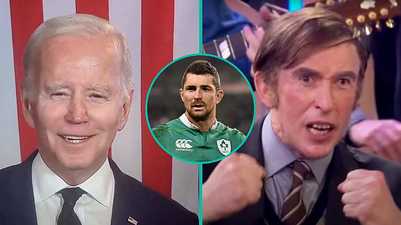 Joe Biden Makes ‘Black And Tans’ Blunder When Praising Rob Kearney