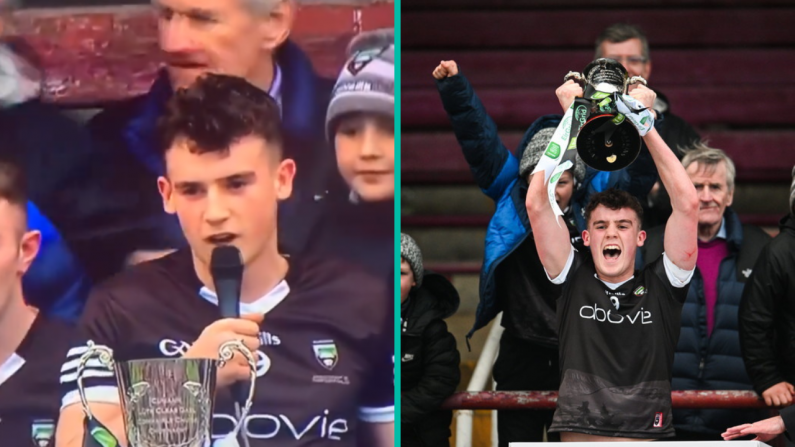 Sligo Captain Makes Epic Victory Speech After Historic Connacht U20 Title