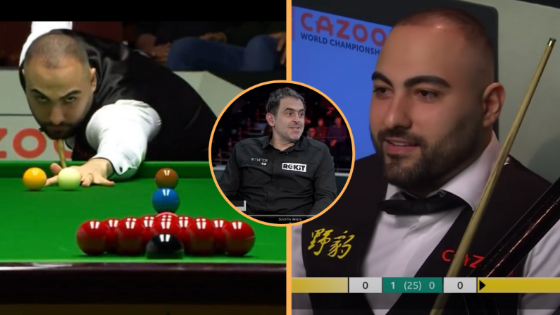 'Rent-Free': Hossein Vafaei 'Loses The Plot' With Pool-Style Break Against Ronnie O'Sullivan