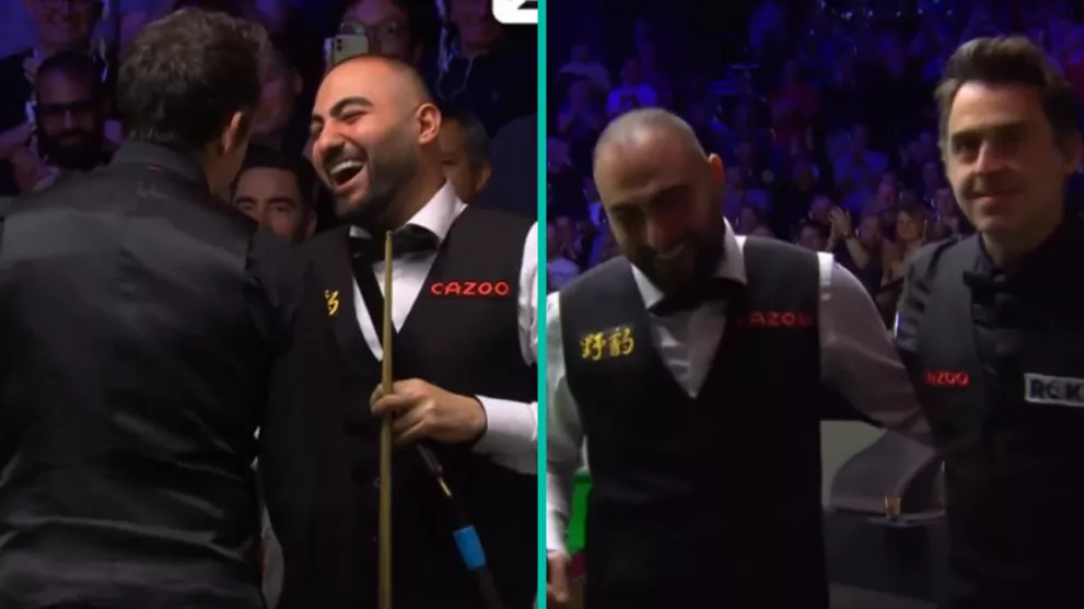 ronnie o'sullivan world snooker championship hossein vafaei