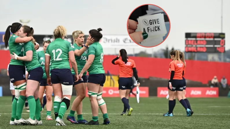Telegraph Says Musgrave Park Security Confiscated Signed 'I Give A F***' After Ireland-England Game