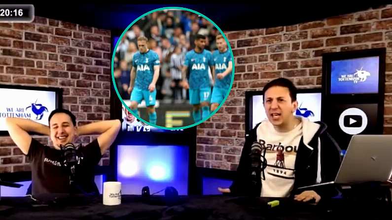 Watch: Tottenham Watchalong In Meltdown During Newcastle Thrashing