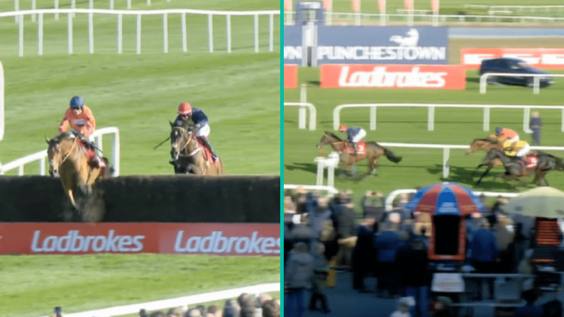 Huge Shock As Fastorslow Wins Ladbrokes Punchestown Gold Cup In Dramatic Finish