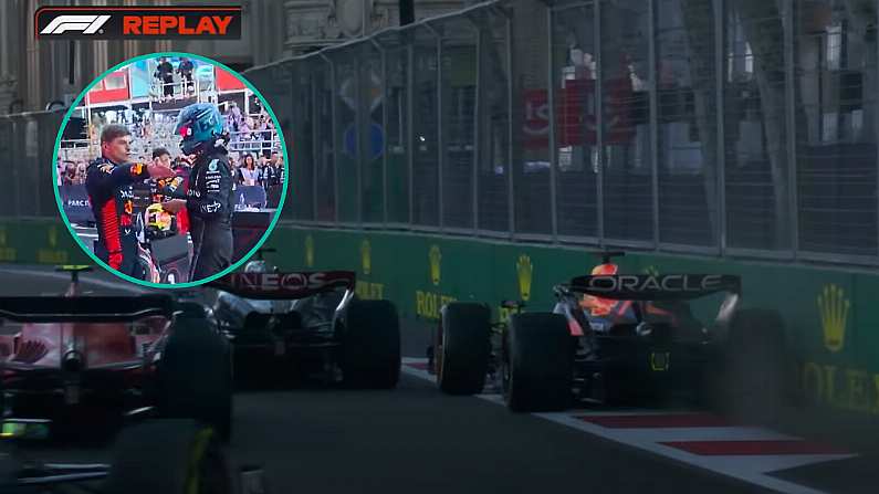 Max Verstappen Calls Out "D*ckhead" George Russell After Baku Clash