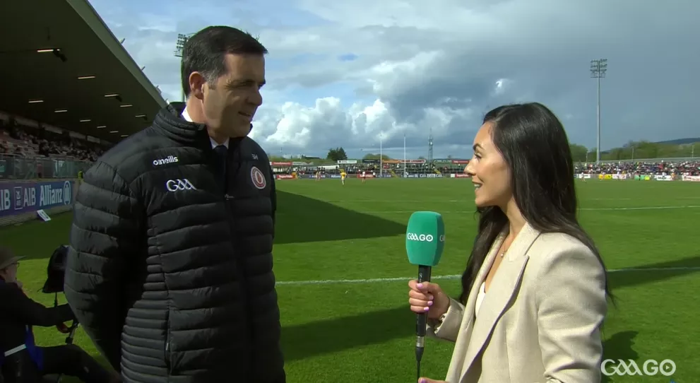 GAAGO pre-match interview with referee