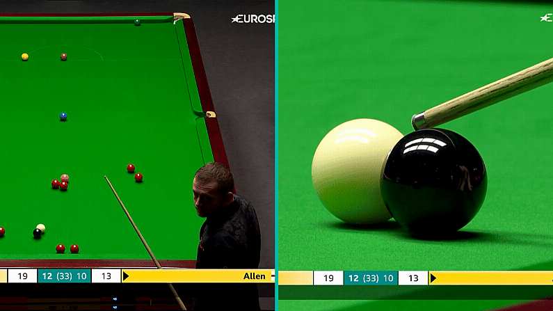 Mark Allen Cracked Up Crucible Crowd With Joke After Unfortunate Shot