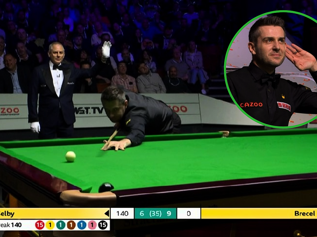 Watch: Mark Selby claims first ever 147 in World Snooker Championship final