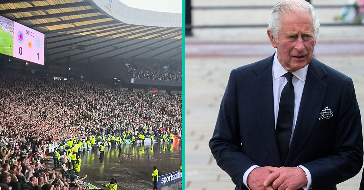 Sky apologise after Celtic fans chant 'if you hate the Royal