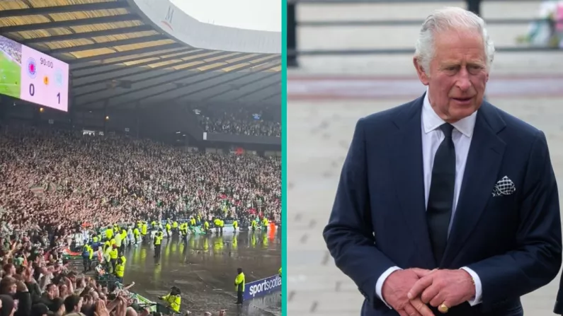 Celtic Fans Mock King Charles' Coronation During Old Firm Derby
