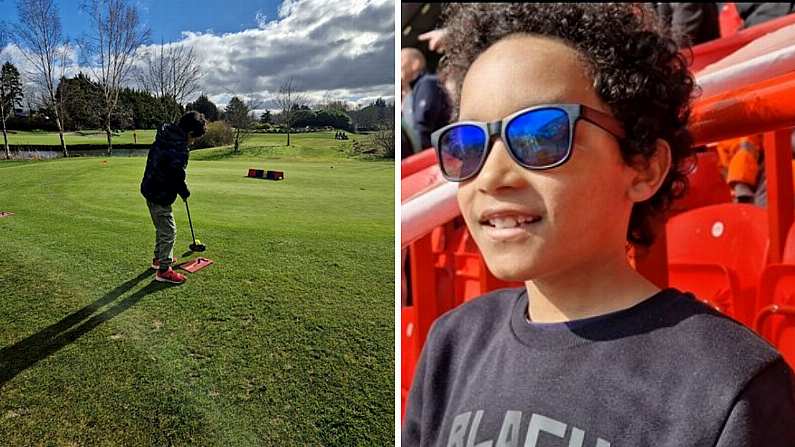 Three Years After Heart Transplant, Little Cian Norris Finds Joy In Golf