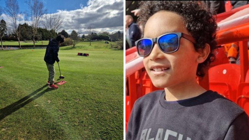 Three Years After Heart Transplant, Little Cian Norris Finds Joy In Golf