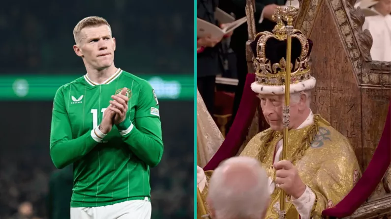 James McClean Sent A Pointed Message On Day Of Coronation Of British Monarch