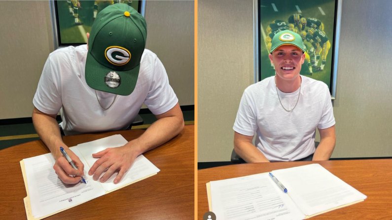 Enniskerry Man Dan Whelan Signs With Green Bay Packers