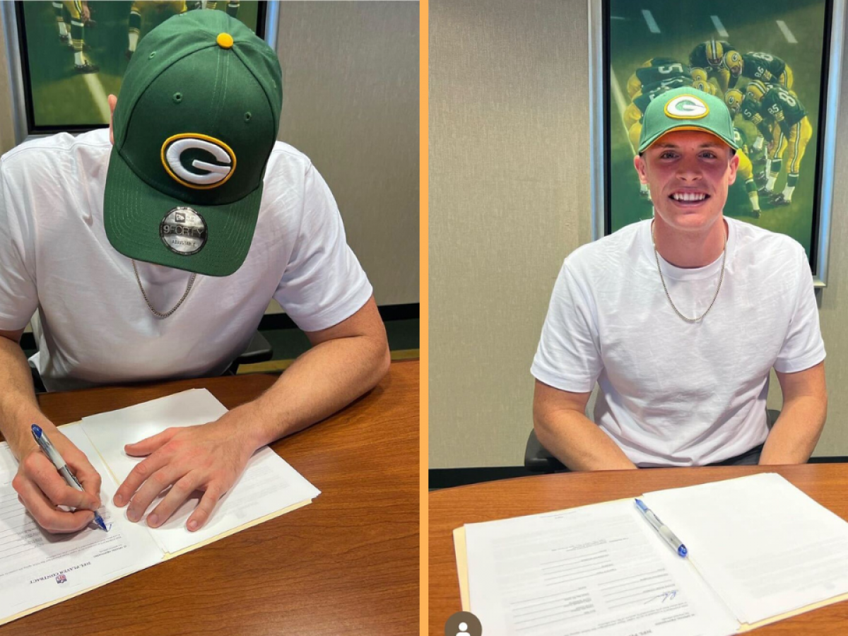 Green Bay Packers on X: #Packers punter @dan__whelan becomes the