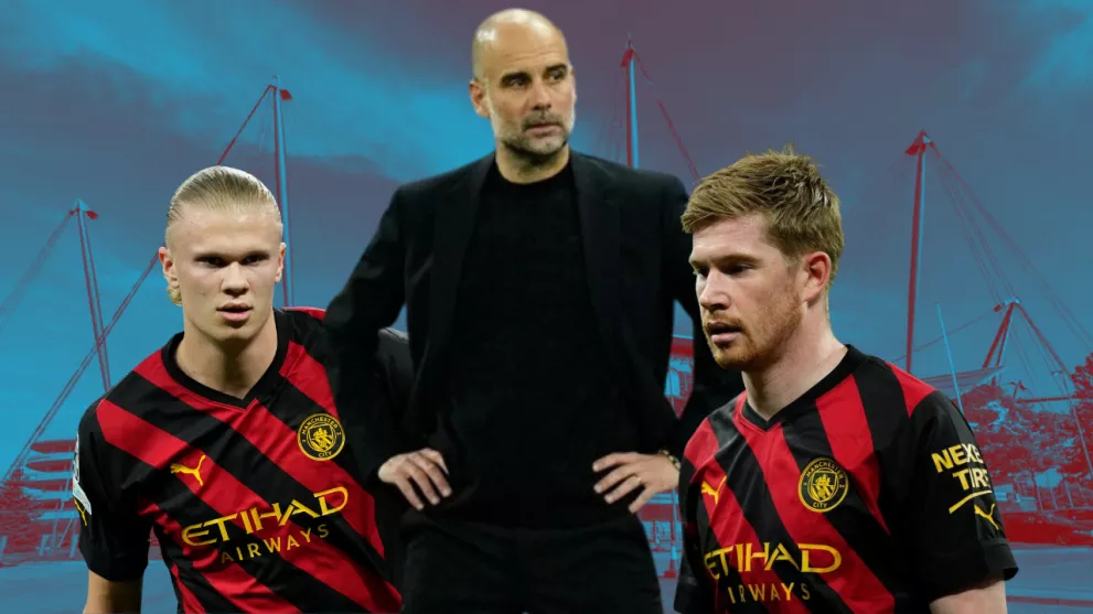 Manchester City Pep KDB Erling