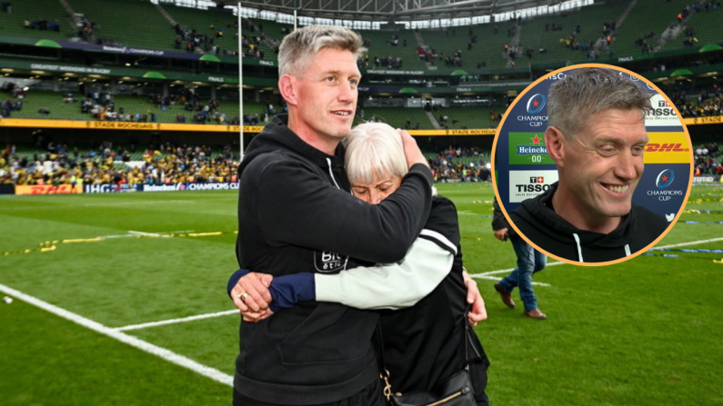 Ronan O'Gara Explains How Special It Was To Share Win With His Mum