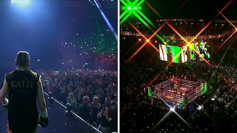 'Coming Home': Roof Came Off For Katie Taylor Ringwalk Ahead Of Dublin Fight