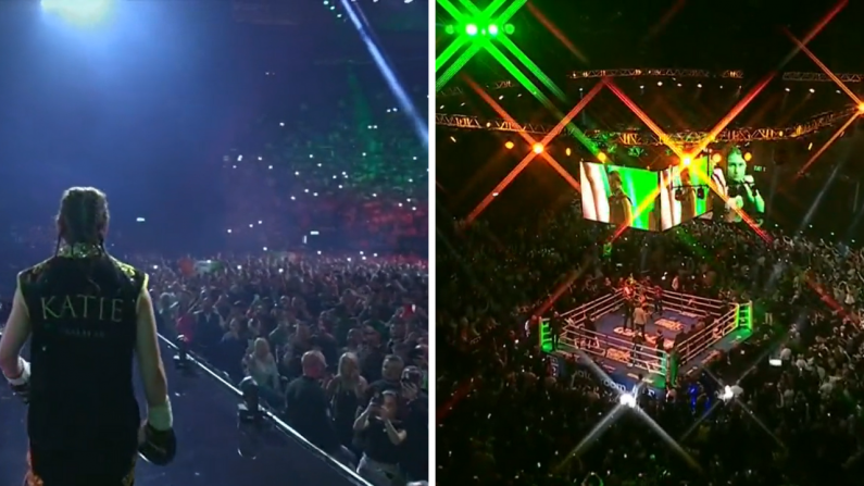 'Coming Home': Roof Came Off For Katie Taylor Ringwalk Ahead Of Dublin Fight